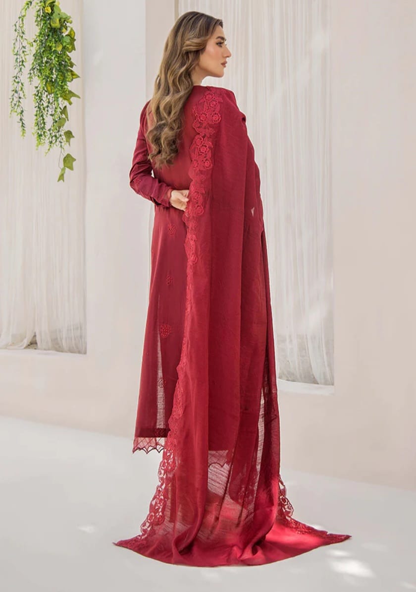 Baharan Cotton embroidered Party wear Readymade Suit