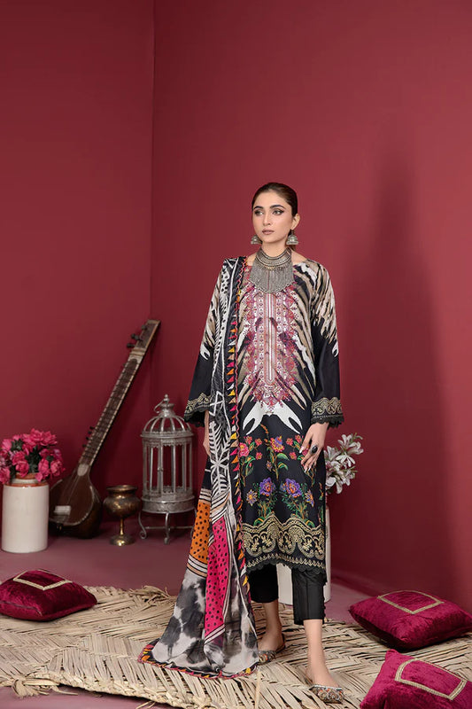 Johra Izna Embroidered Readymade Suit