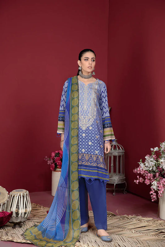Johra Izna Embroidered Readymade Suit