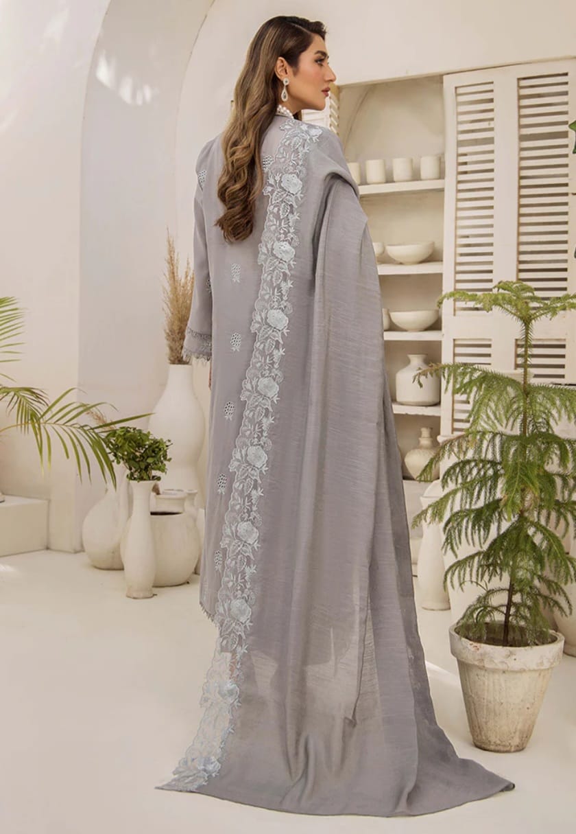 Baharan Cotton embroidered Party wear Readymade Suit
