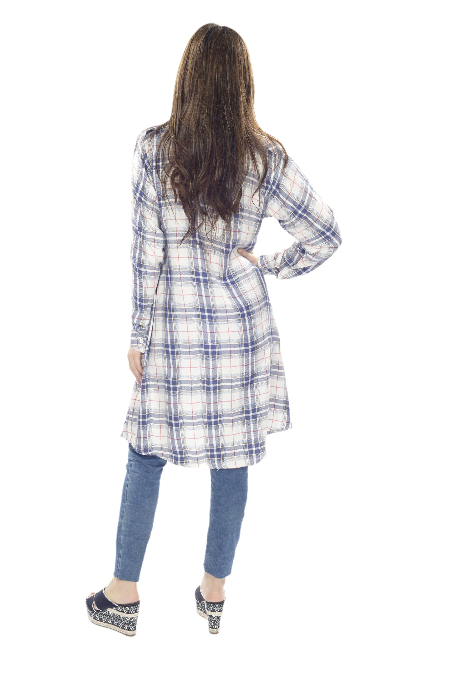 Andaaz New Western Checks Top