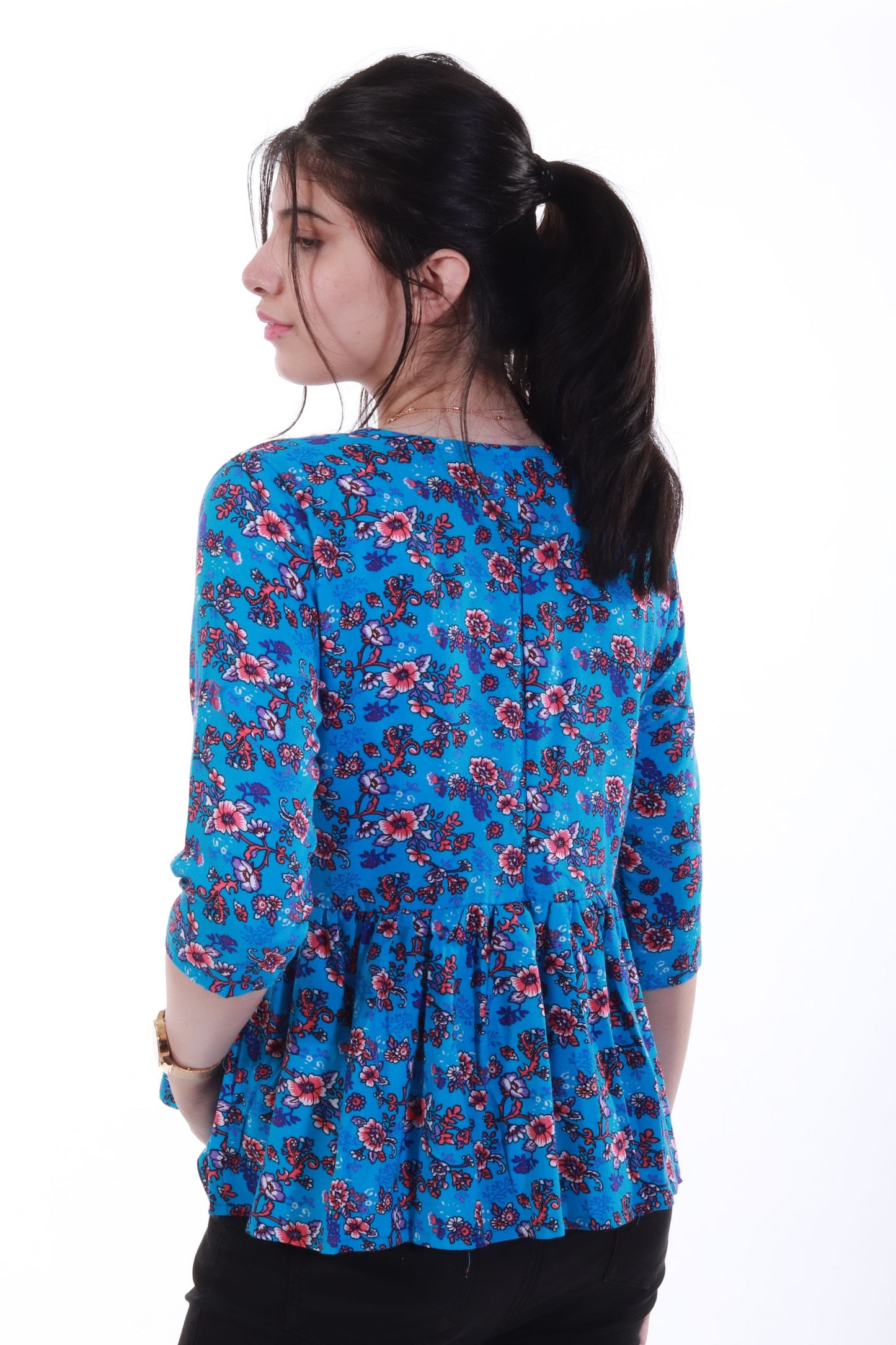 New western short top frill style