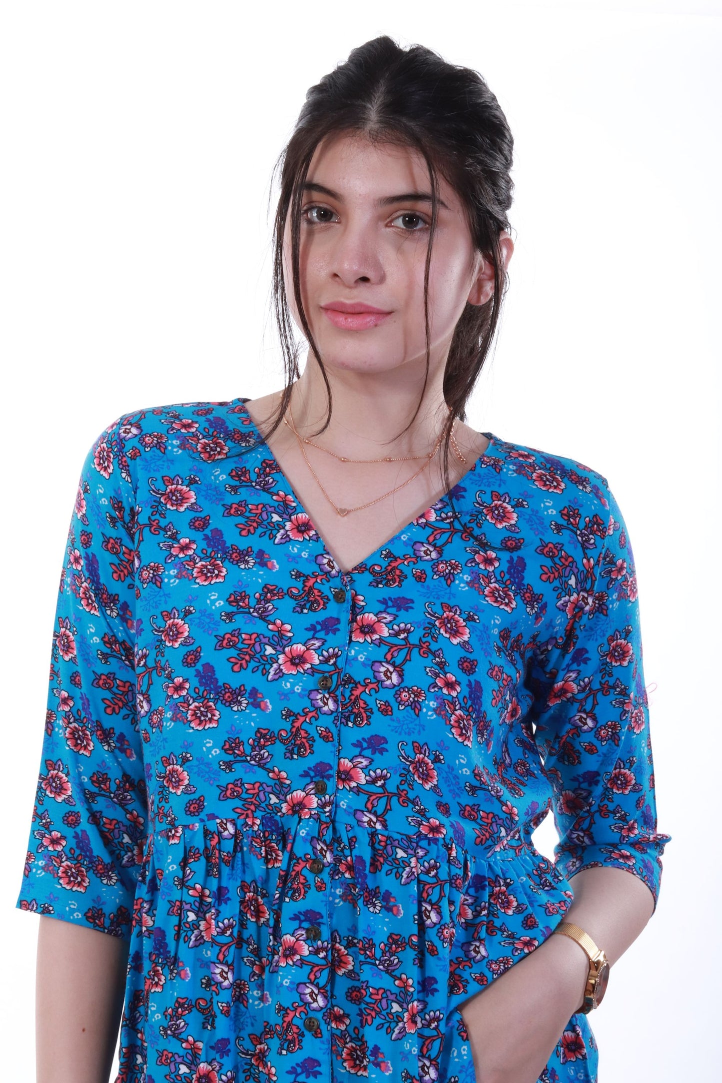 New western short top frill style