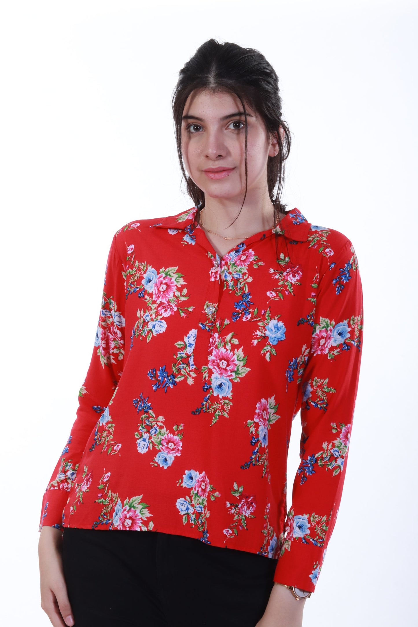 New western short top collar style