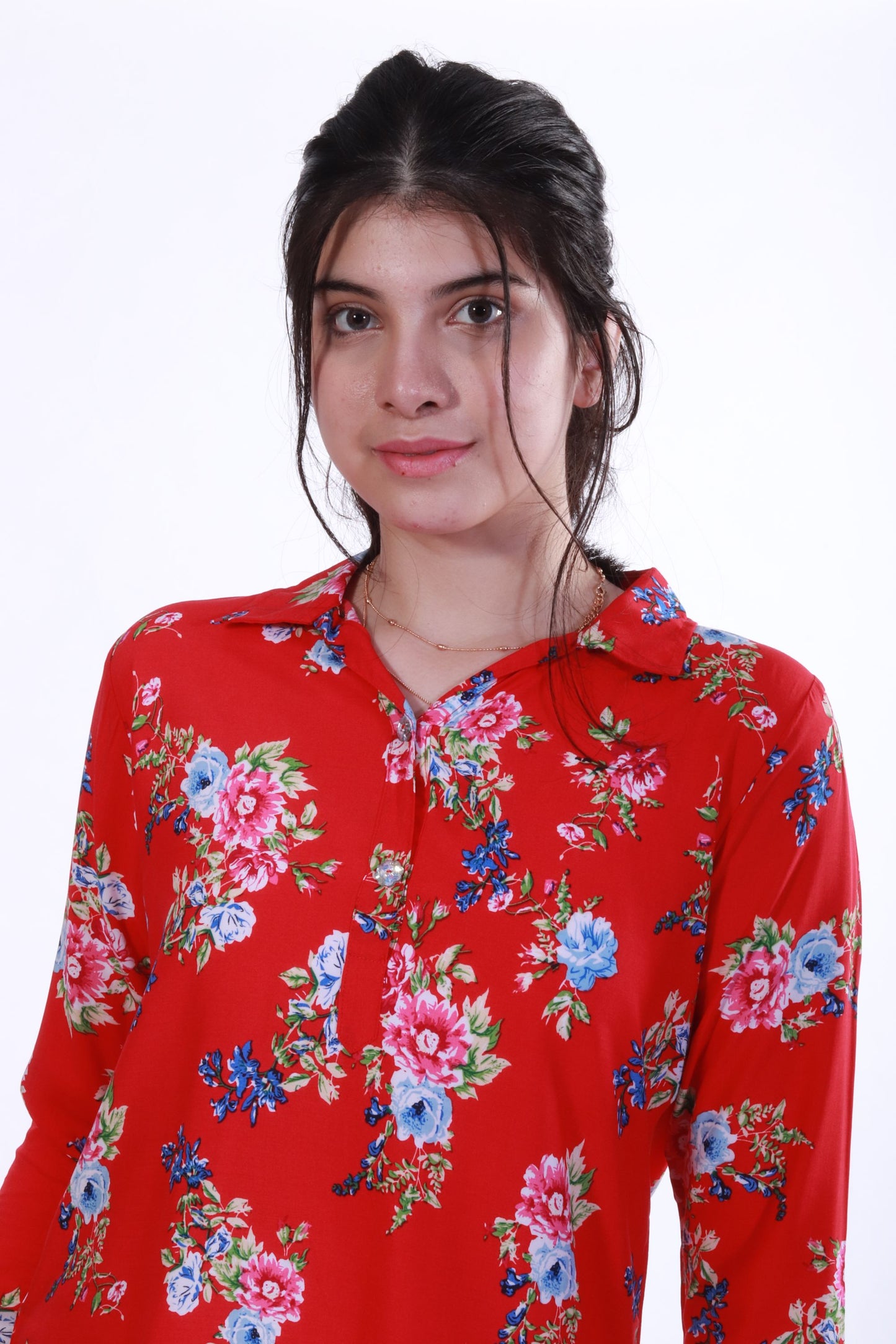 New western short top collar style