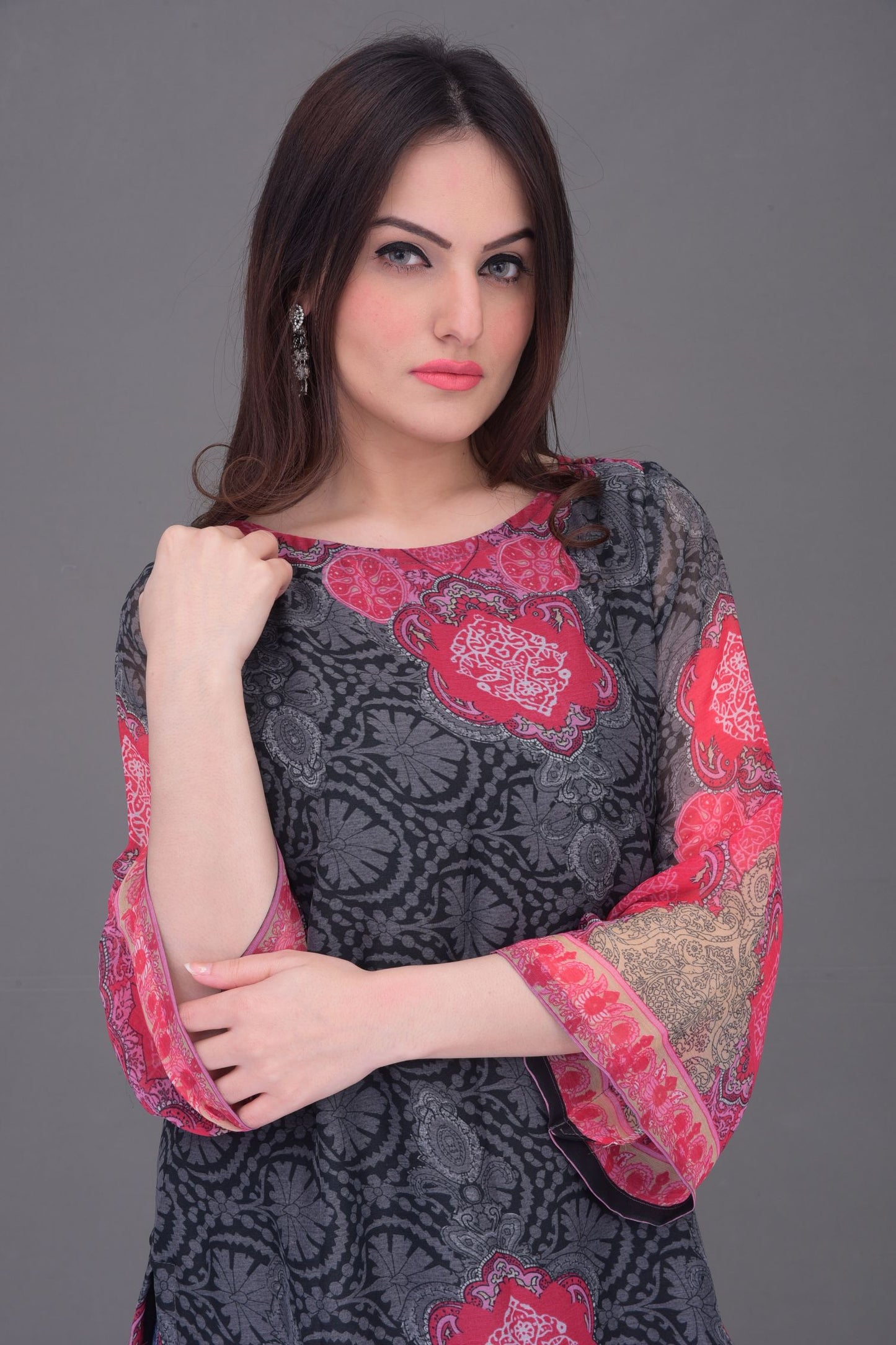 Synthetic Chiffon Readymade Kurti