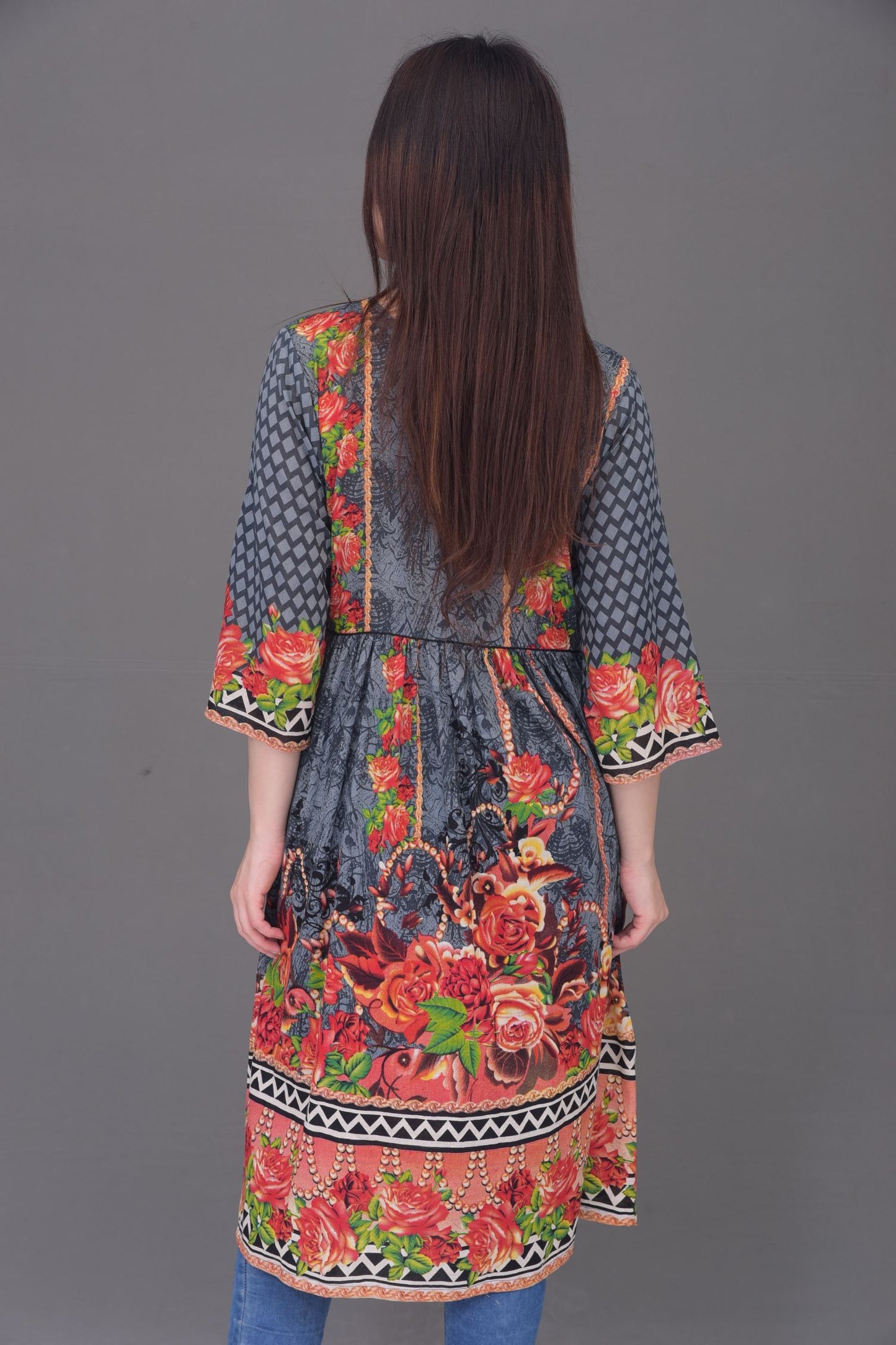 Printed Lawn Readymade Kurti