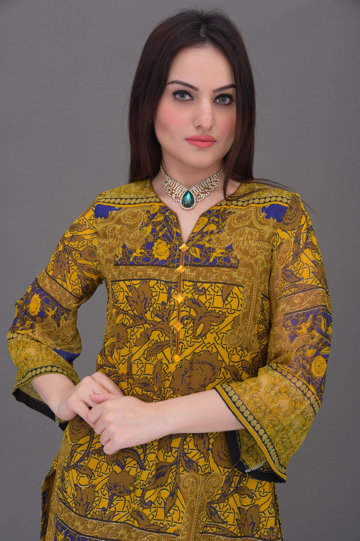Synthetic Chiffon Readymade Kurti