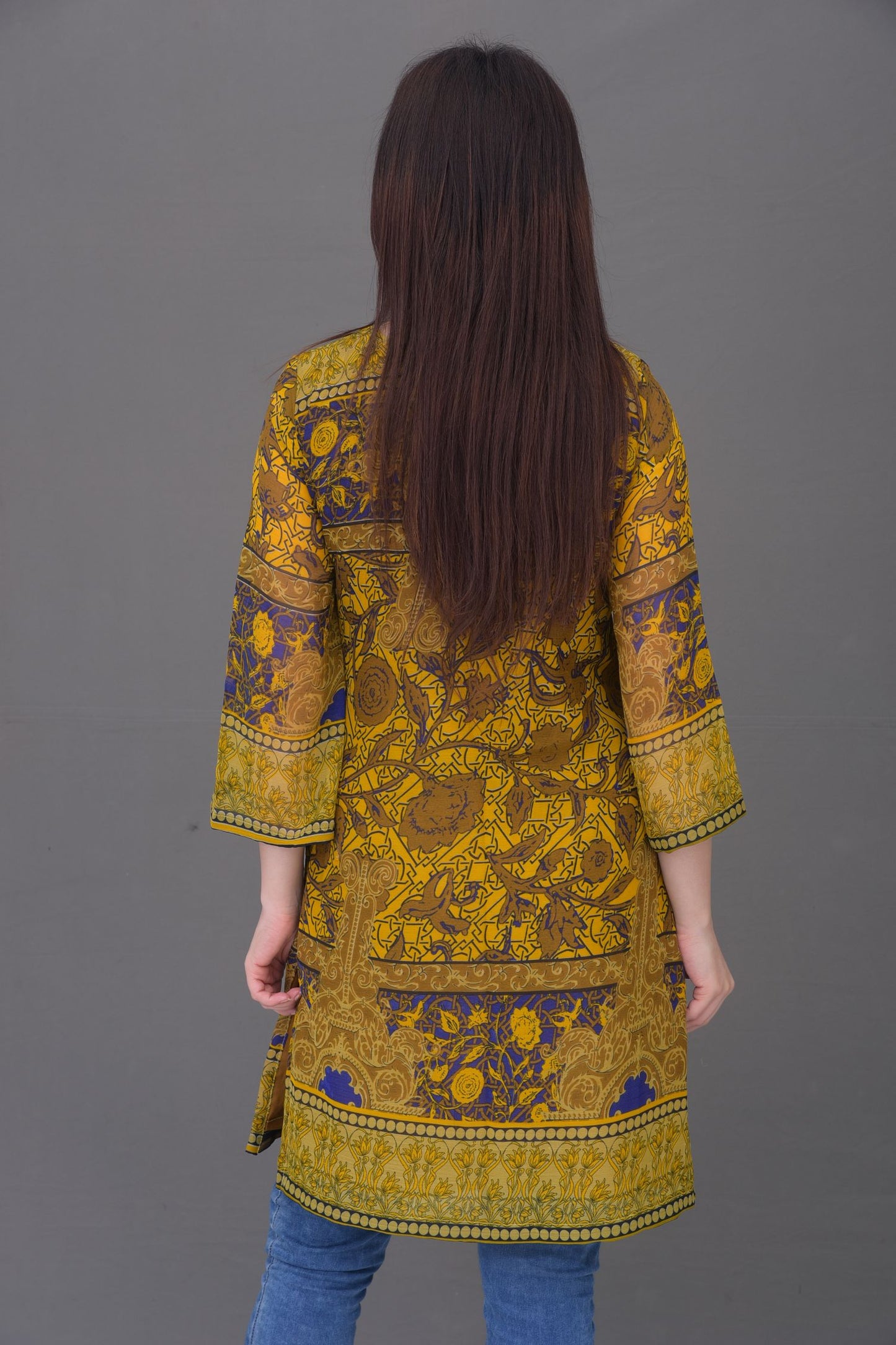 Synthetic Chiffon Readymade Kurti