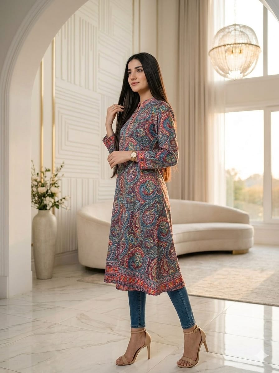 (1) Andaaz Classic Pakistani Kurtis Collection