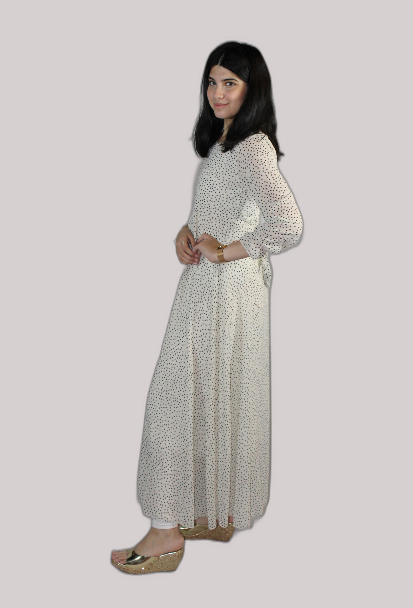 Andaaz Chiffon Long Dress