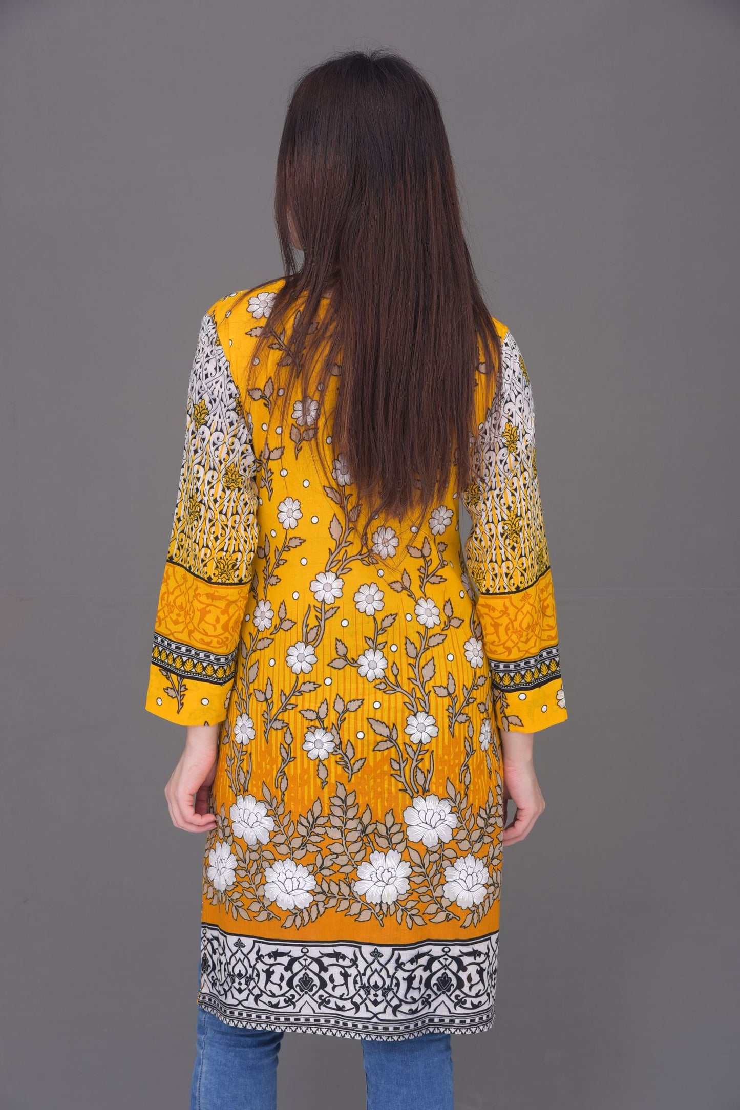 Printed Lawn Readymade Kurti