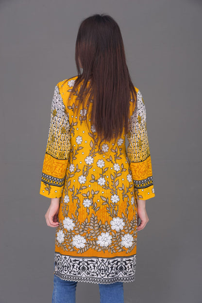 Printed Lawn Readymade Kurti